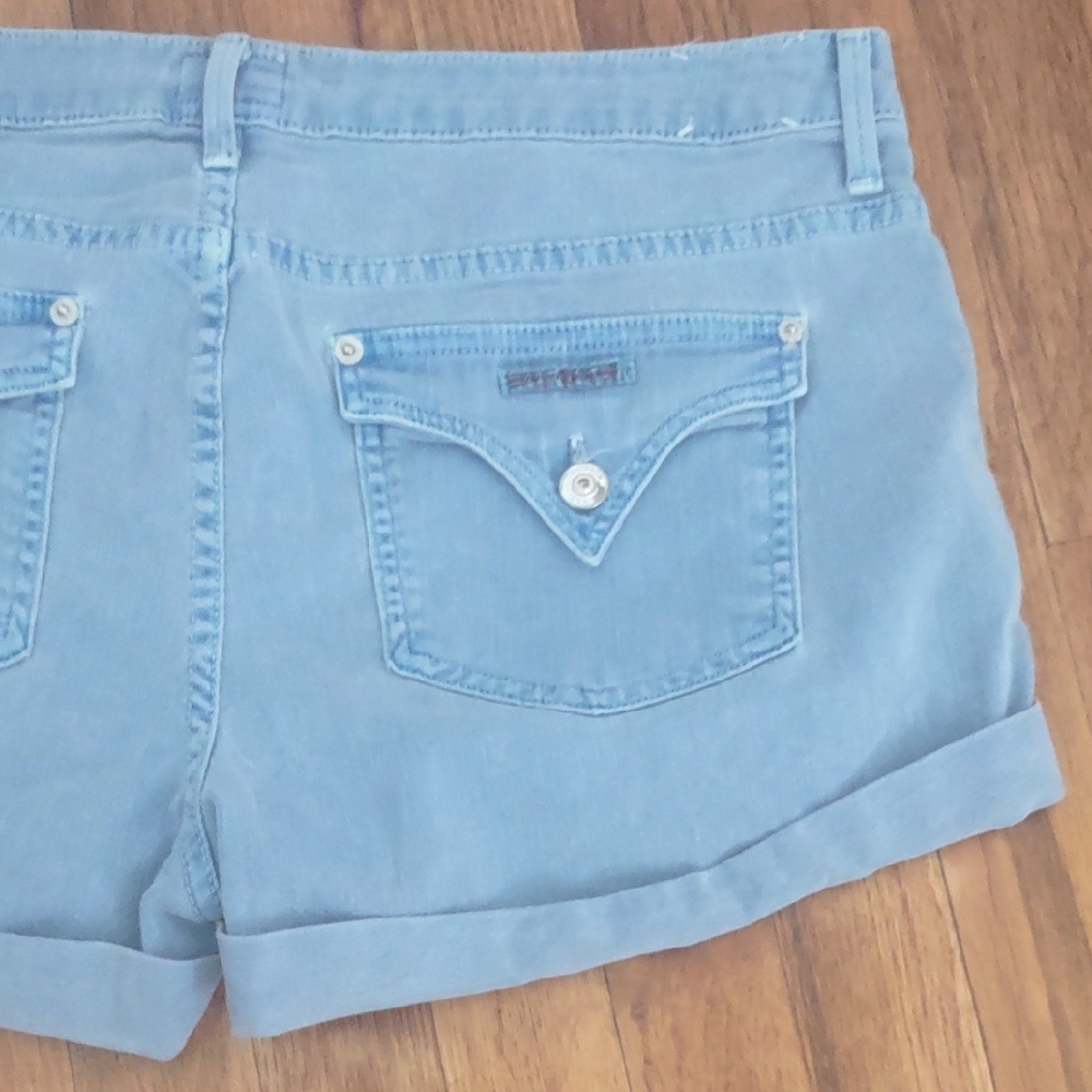 Hudson Jeans Light Blue Women Shorts - Size 32 - Picture 5 of 7